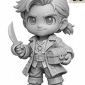 Mô hình Chibi Guybrush Threepwood (Monkey Island) - Thumbnail 1