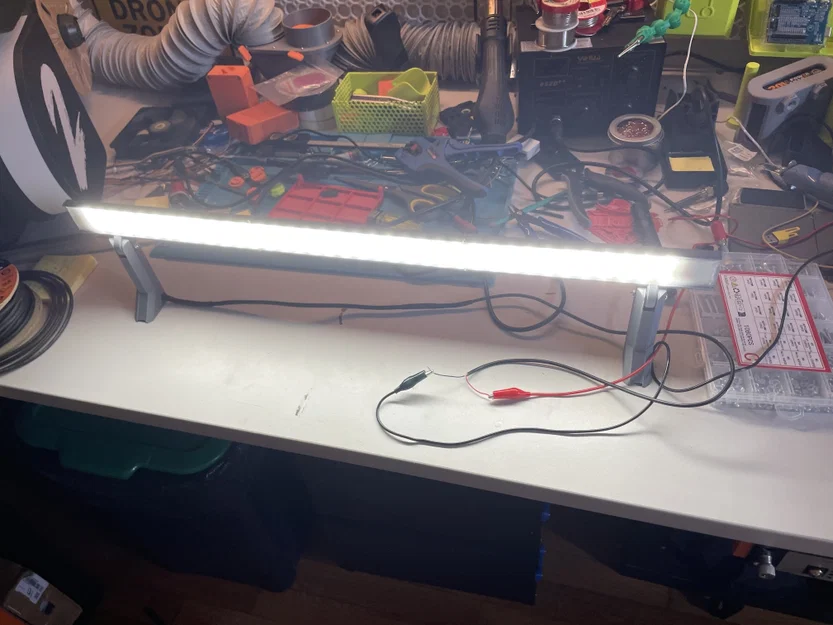 Thanh Đèn LED Multiboard – Giá Treo Tùy Chỉnh Cho Đèn LED (PETG & Translucent PLA) - Image 2