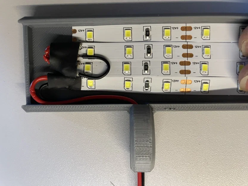 Thanh Đèn LED Multiboard – Giá Treo Tùy Chỉnh Cho Đèn LED (PETG & Translucent PLA) - Image 7