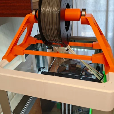 Giá đỡ cuộn filament gắn trên đỉnh cho máy Flashforge AD5X (chuyên in TPU)