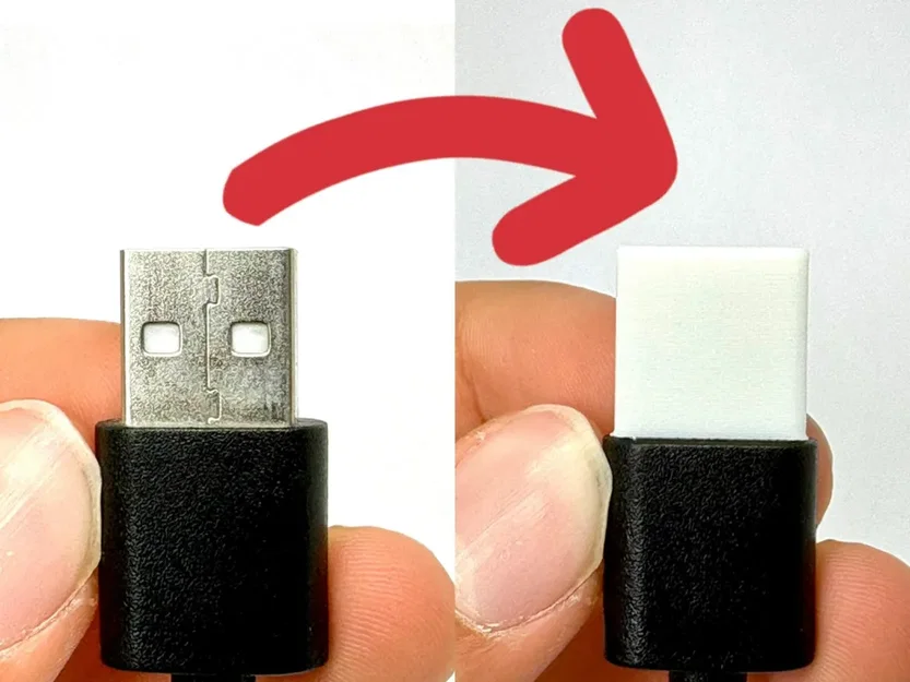 Nắp bảo vệ USB-A tối giản (Độ khít hoàn hảo) - Image 1
