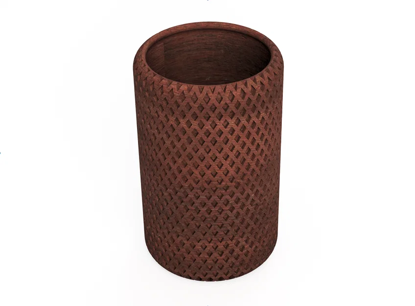 Ống Đựng Bút Diamond Lattice - Image 1