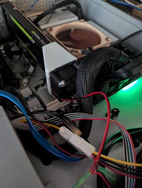 Ốp quạt (Fan Shroud) 4020 cho Tesla P4 - Image 1