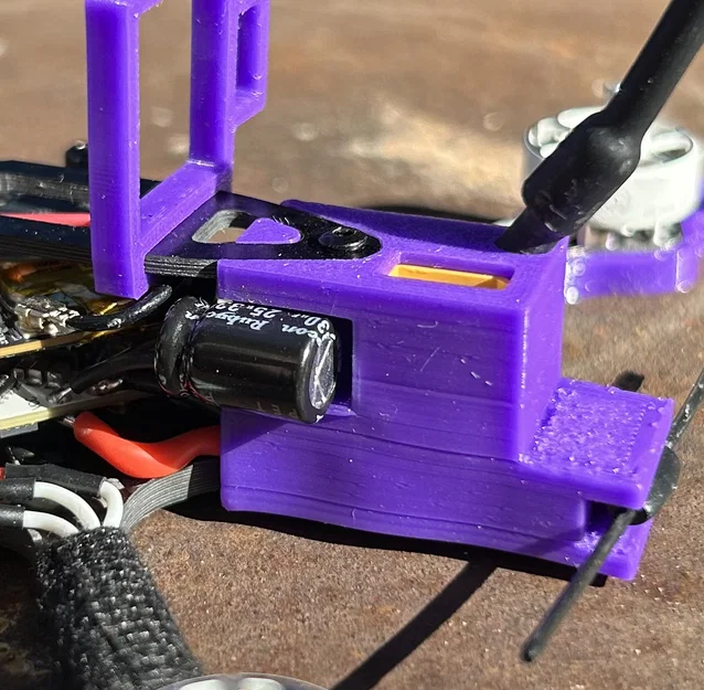 Bộ linh kiện TPU cho khung Sub250gFPV Pro Turtle 2.5" & 3" (DJI O4, Backpack, Arm bumpers) - Image 2