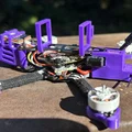 Bộ linh kiện TPU cho khung Sub250gFPV Pro Turtle 2.5" & 3" (DJI O4, Backpack, Arm bumpers) - Thumbnail 6