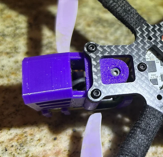 Bộ linh kiện TPU cho khung Sub250gFPV Pro Turtle 2.5" & 3" (DJI O4, Backpack, Arm bumpers) - Image 7