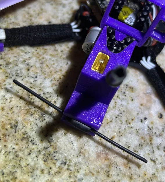Bộ linh kiện TPU cho khung Sub250gFPV Pro Turtle 2.5" & 3" (DJI O4, Backpack, Arm bumpers) - Image 14