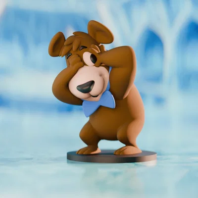 Mô hình nghệ thuật chú gấu Boo-Boo từ The Yogi Bear Show