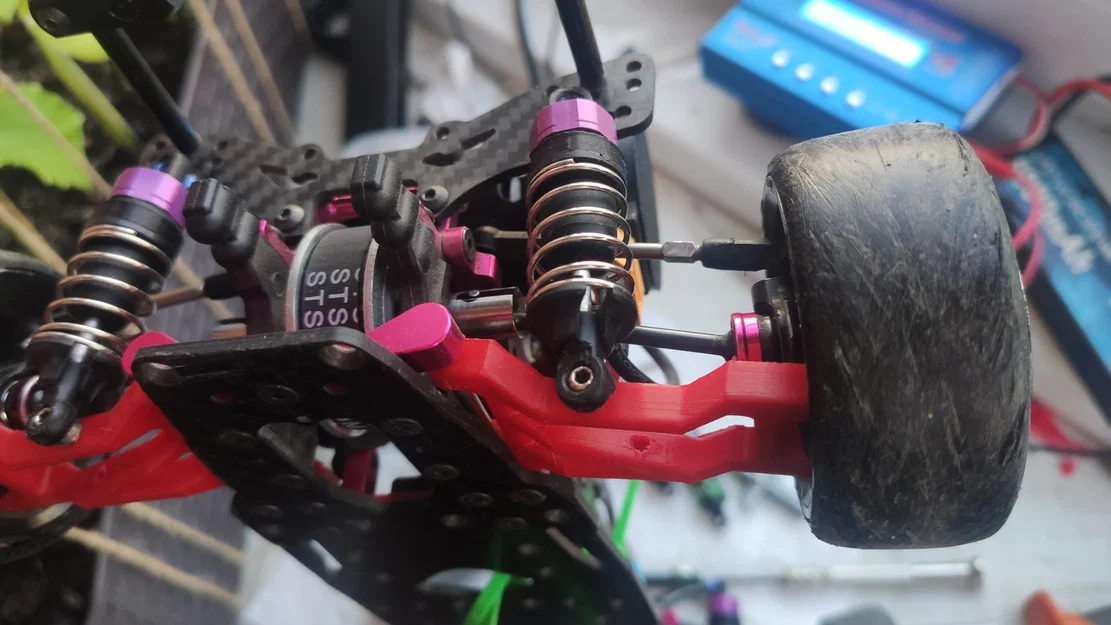 Tay đòn dưới (Back Lower Arm) 3D cho xe RC Sakura 5 - Image 1