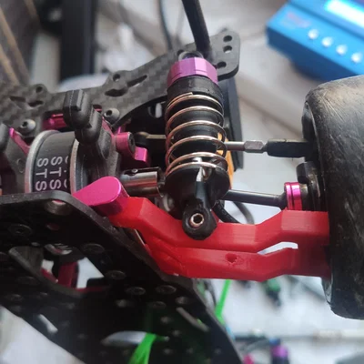 Tay đòn dưới (Back Lower Arm) 3D cho xe RC Sakura 5