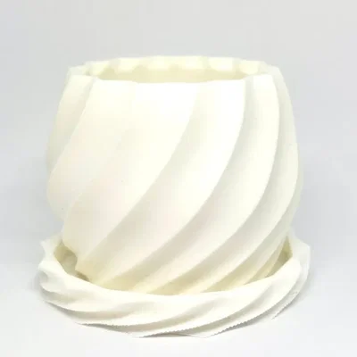 Spiral flower pot - Chậu cây xoắn ốc nghệ thuật