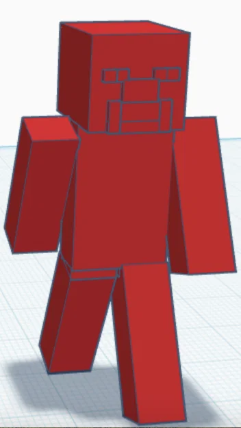 Mô hình in 3D nhân vật Minecraft Steve siêu dễ thương cho bé - Image 1