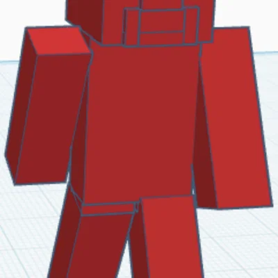 Mô hình in 3D nhân vật Minecraft Steve siêu dễ thương cho bé