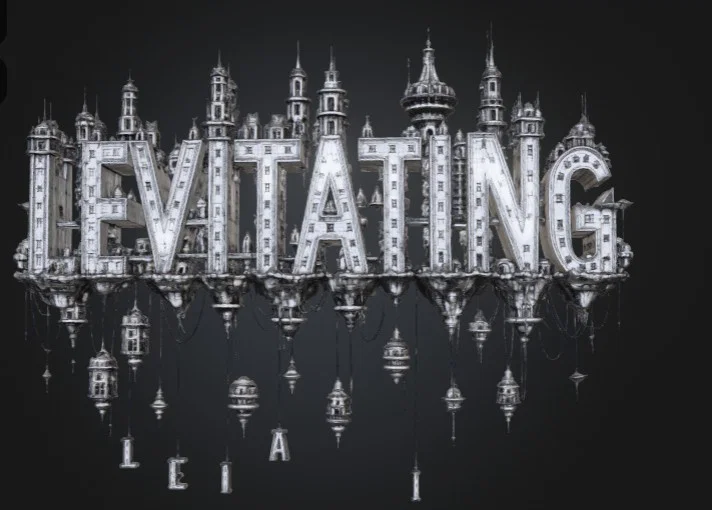Mô hình nghệ thuật Levitating City độc đáo cho in 3D - Image 1