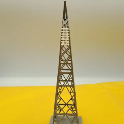 Mô hình Trụ điện cao thế 110 kV đơn mạch dạng khung thép tỷ lệ 1:100