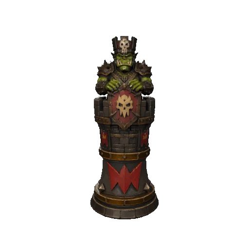 Quân xe (Rook) thuộc bộ cờ Orc-Crown Line - Image 2