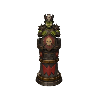 Quân xe (Rook) thuộc bộ cờ Orc-Crown Line
