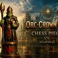 Quân Tượng "Bishop" thuộc dòng Orc-Crown - Mô hình cờ vua - Thumbnail 1
