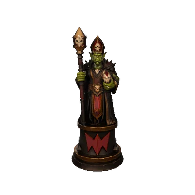 Quân Tượng "Bishop" thuộc dòng Orc-Crown - Mô hình cờ vua