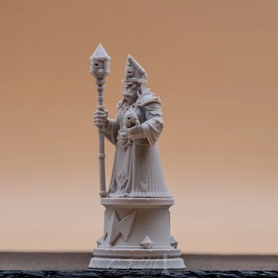 Quân Tượng "Bishop" thuộc dòng Orc-Crown - Mô hình cờ vua