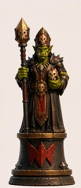 Quân Tượng "Bishop" thuộc dòng Orc-Crown - Mô hình cờ vua - Image 6