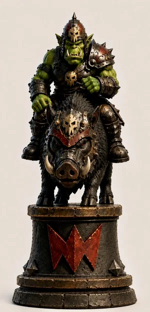 Quân Cờ "Knight" Thuộc Dòng Orc-Crown - Image 6