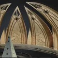 Mô hình 3D Đài tưởng niệm Pakistan (Pakistan Monument) chi tiết - Thumbnail 2