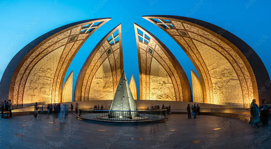 Mô hình 3D Đài tưởng niệm Pakistan (Pakistan Monument) chi tiết - Image 4