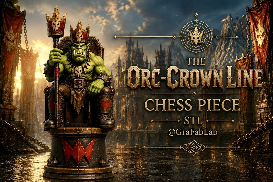 The Orc-Crown Line "King" - Quân cờ Vua - Image 1