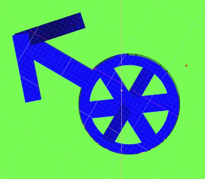 Móc khóa và Bông tai biểu tượng Demi-boy độc đáo (In 3D) - Image 1