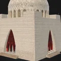 Mô hình 3D Lăng mộ Quaid-e-Azam Karachi Pakistan ấn tượng - Thumbnail 2