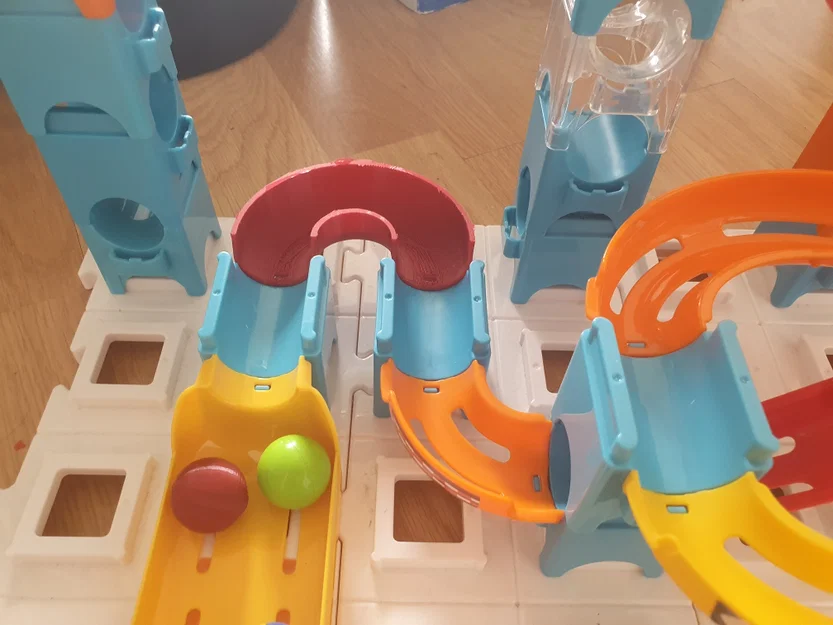 Đường ray 180 độ (Rail) mở rộng cho đồ chơi Marble Rush 3D - Image 2