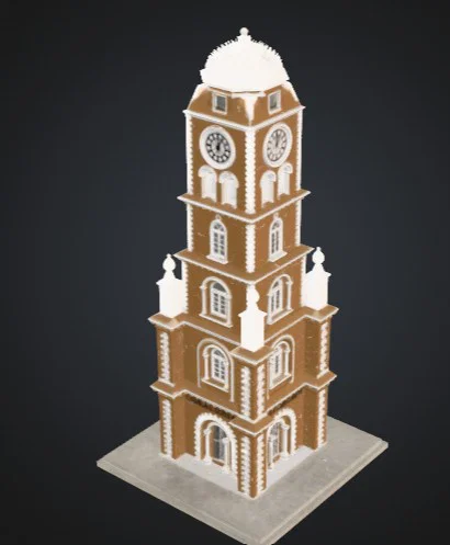 Mô hình 3D Tháp đồng hồ lịch sử Sialkot Pakistan - Image 1