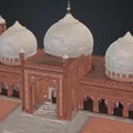Mô hình 3D Thánh đường Badshahi Mosque đẹp mắt - Thumbnail 3
