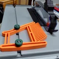 Thanh chặn phôi (featherboard) chạy rãnh trượt cho Metabo TS 254 / TS 254 M - Thumbnail 2
