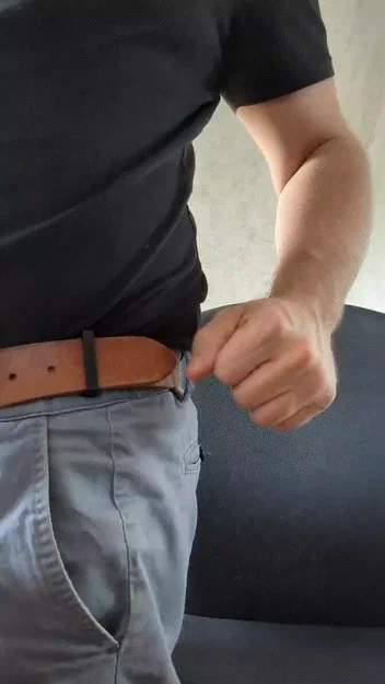Kẹp Giữ Đuôi Dây Nịt (Belt Keeper Clip) | 6 Kích Thước (35–50 mm) - Image 4