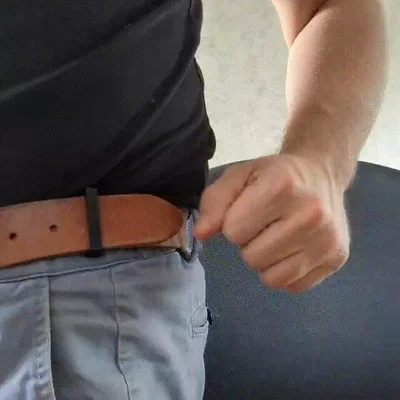 Kẹp Giữ Đuôi Dây Nịt (Belt Keeper Clip) | 6 Kích Thước (35–50 mm)