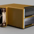 Ống tản nhiệt bên hông cho cụm 2 Node Nvidia DGX Spark (GB10) - Thumbnail 1