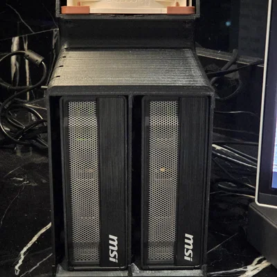Ống tản nhiệt bên hông cho cụm 2 Node Nvidia DGX Spark (GB10)