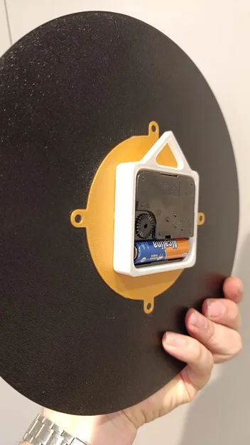 Đồng hồ trang trí phong cách đĩa than (Vinyl clock) - Image 3