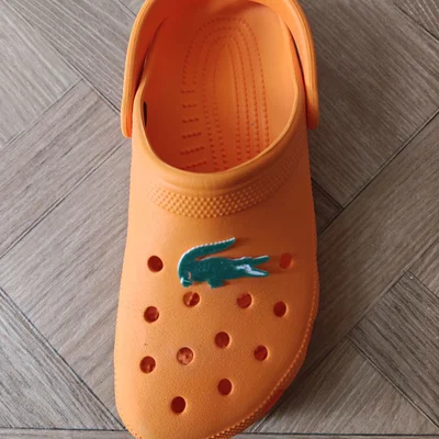 Charm Lacoste trang trí dép Crocs - File in 3D độc đáo