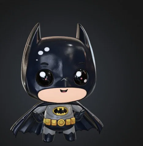 Mô hình Batman Chibi đáng yêu cho người yêu thích in 3D - Image 1