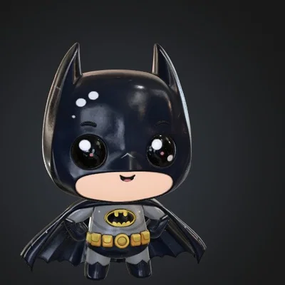 Mô hình Batman Chibi đáng yêu cho người yêu thích in 3D