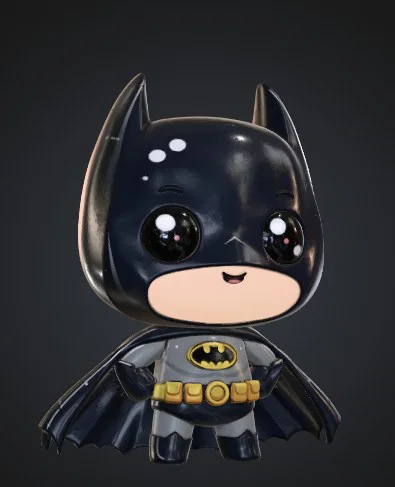 Mô hình Batman Chibi đáng yêu cho người yêu thích in 3D - Image 3