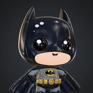 Mô hình Batman Chibi đáng yêu cho người yêu thích in 3D