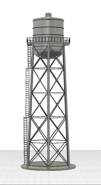 Tháp nước mô hình tỉ lệ H0 - Image 2