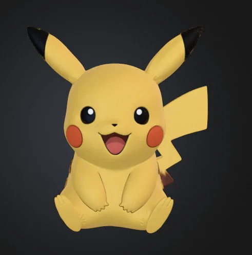 Mô hình Pikachow đáng yêu - Mẫu in 3D trang trí đẹp mắt - Image 1