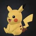 Mô hình Pikachow đáng yêu - Mẫu in 3D trang trí đẹp mắt - Thumbnail 2