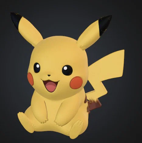 Mô hình Pikachow đáng yêu - Mẫu in 3D trang trí đẹp mắt - Image 4