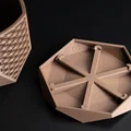 Chậu cây Monolith Hex Facet – Phiên bản Asanoha - Thumbnail 7